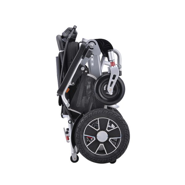 6 Foldable Electric Wheelchair with Dual Motors & Lithium Battery