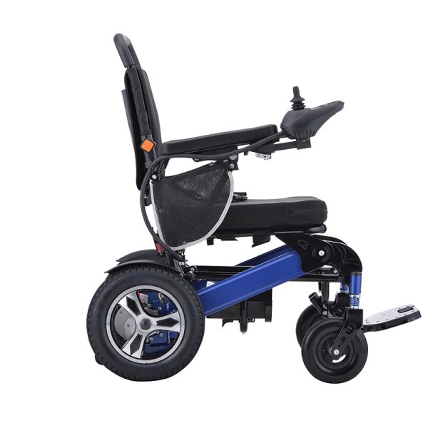8 Foldable Electric Wheelchair with Dual Motors & Lithium Battery