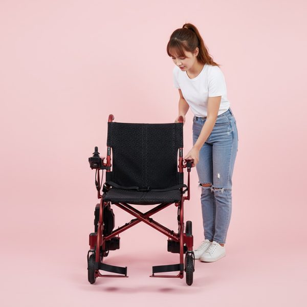 YSE14402 Carbon Fiber Folding Electric Wheelchair with Dual Motors YSE144