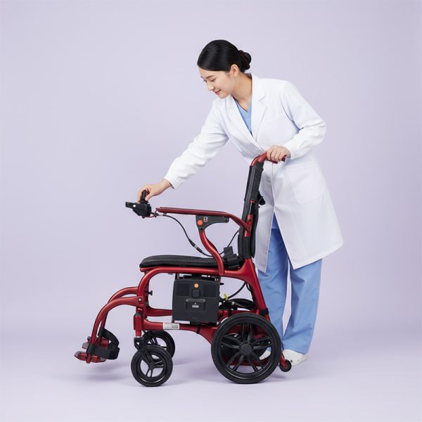 YSE14404 Carbon Fiber Folding Electric Wheelchair with Dual Motors YSE144