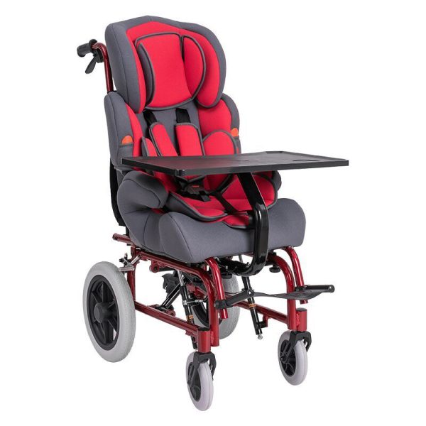 05 Children Wheelchair YSM2205 Foldable Seat Belt Double Brake System