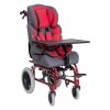 Children Wheelchair YSM2205 Foldable Seat Belt Double Brake System