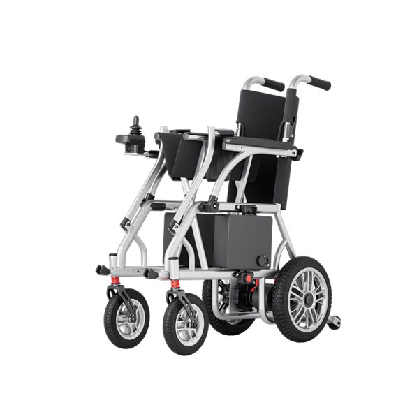 Lightweight Aluminum Electric Wheelchair YSE133  | Dual Lithium Batteries, 17kg Folding Power Chair