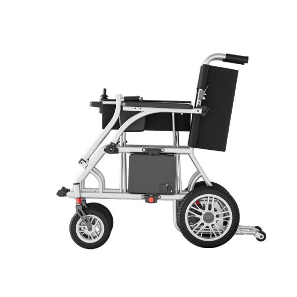 Lightweight Aluminum Electric Wheelchair YSE133  | Dual Lithium Batteries, 17kg Folding Power Chair
