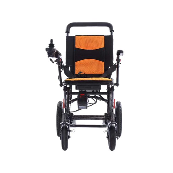 1 Carbon fiber water transfer printing Lightweight Folding Electric Wheelchair YSE137, Air Travel