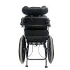 4 Heavy Duty Manual Wheelchair YSM2059 with Adjustable Seat, Backrest & Headrest