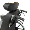 5 Heavy Duty Manual Wheelchair YSM2059 with Adjustable Seat, Backrest & Headrest