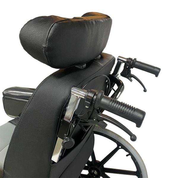 5 Heavy Duty Manual Wheelchair YSM2059 with Adjustable Seat, Backrest & Headrest