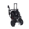 6 Carbon fiber water transfer printing Lightweight Folding Electric Wheelchair YSE137, Air Travel