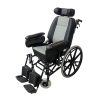 Heavy Duty Manual Wheelchair YSM2059 with Adjustable Seat, Backrest & Headrest