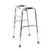 Folding Rollator Walker for Seniors YSW7002, Adjustable Height Steel Walker with Non-Slip Rubber Tips