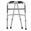 4374064894_1550269361 Folding Rollator Walker for Seniors YSW7002, Adjustable Height Steel Walker with Non-Slip Rubber Tips